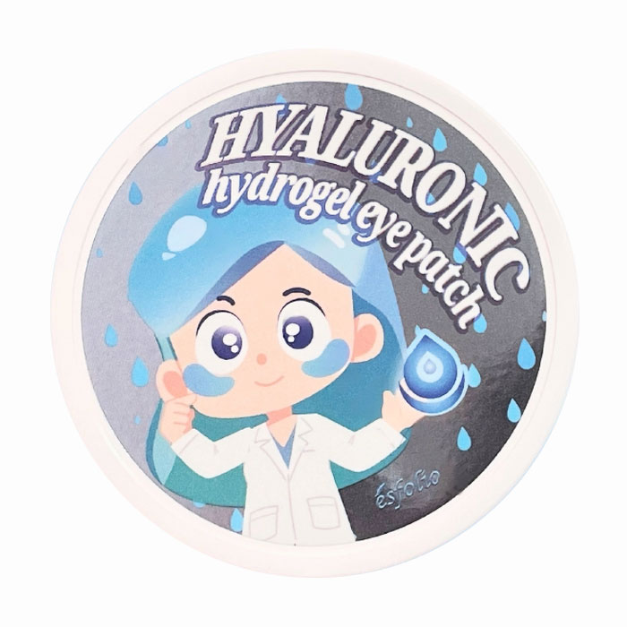 Гідрогелеві патчі для шкіри навколо очей esfolio Hyaluronic Hydrogel Eye Patch з гіалуроновою кислотою, 60 шт